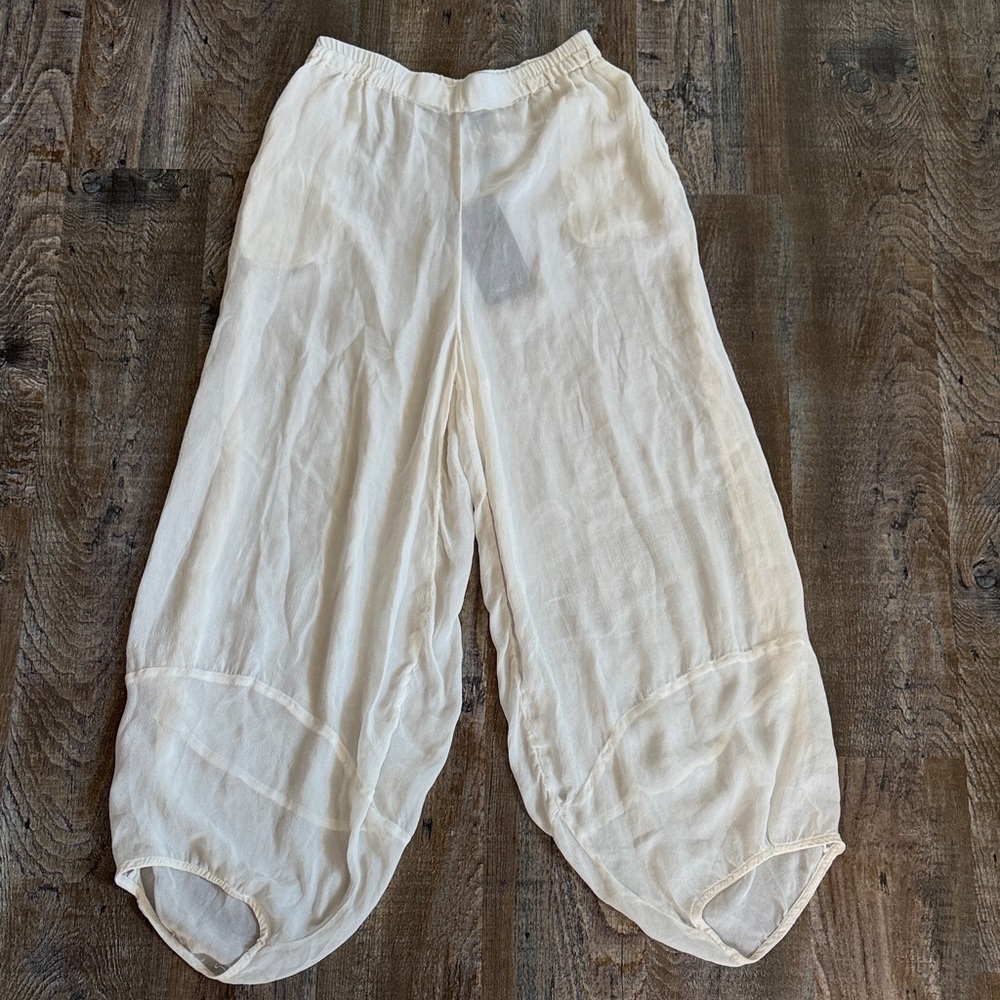 Grizas | 100% Silk Pants